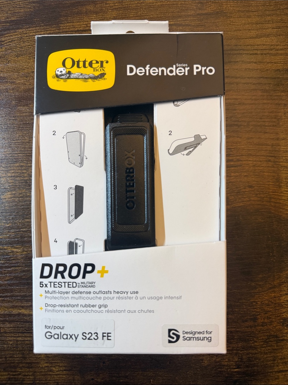 OtterBox Defender Pro Belt-Clip Holster - Black